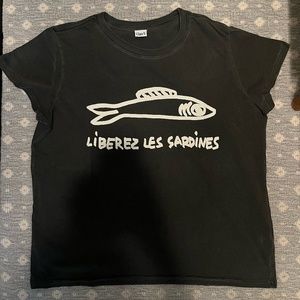 CLARE V CLASSIC TEE / SIZE SMALL / LIKE NEW